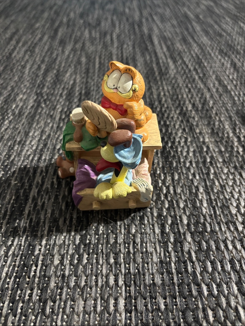 Vintage Garfield Here’s Lookin At Me Jim Davis Danbury Mint Figurine Collectible